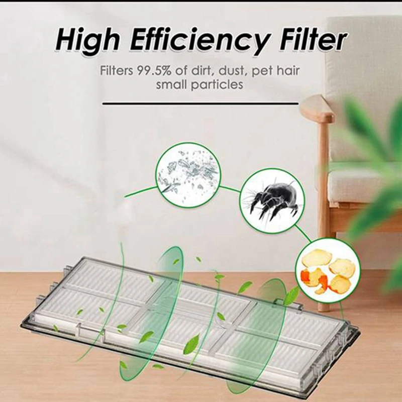 Для Roborock S8/S8 Plus/S8 Pro Ultra аксессуары, роликовая основная боковая щетка, фильтр Hepa, швабра, тканевый мешок для пыли