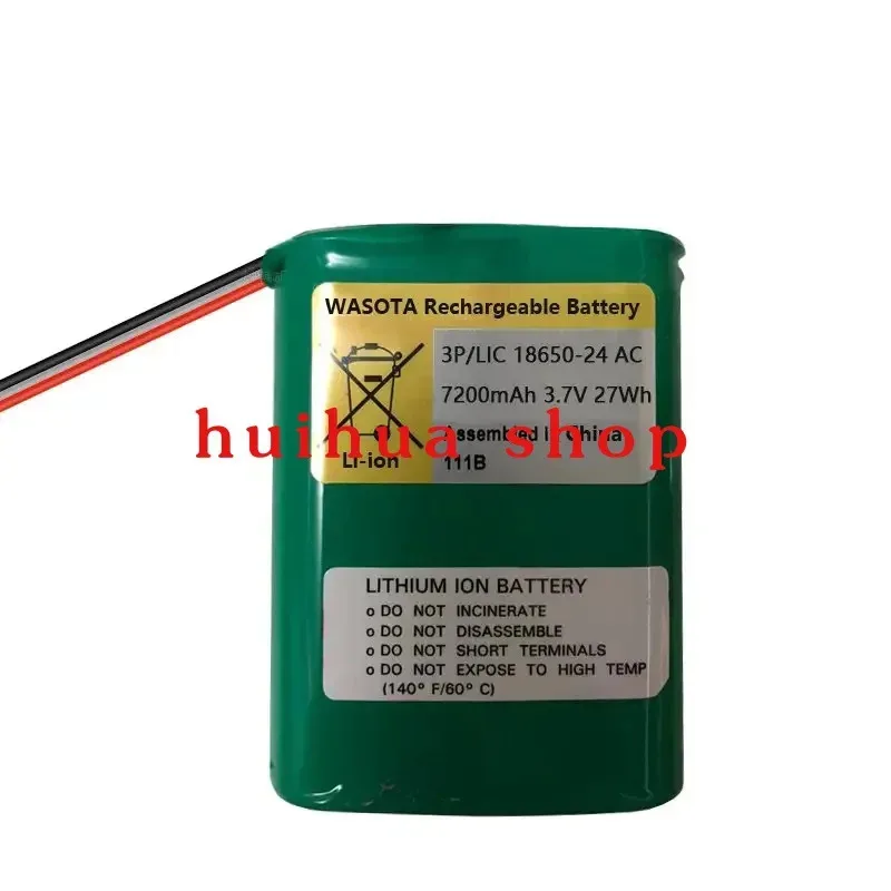 3P/LIC 18650-24 AC 7200mAh 3.7V for Rechargeable Lithium Battery Pack JM