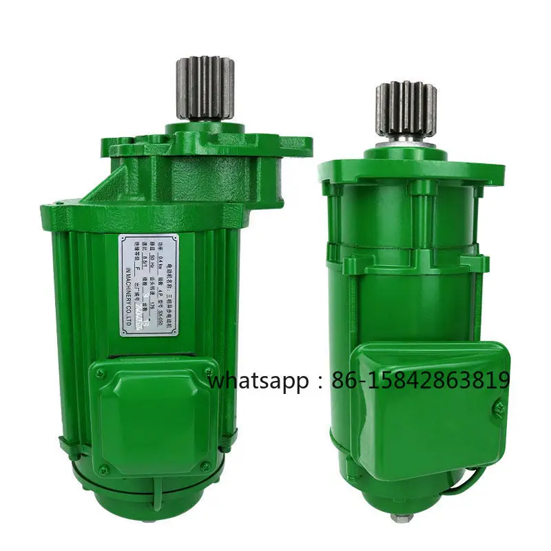 Crane Single Girder Running Motor 3-in-1 Motor End Beam Trolley Drive Soft Start  Motor