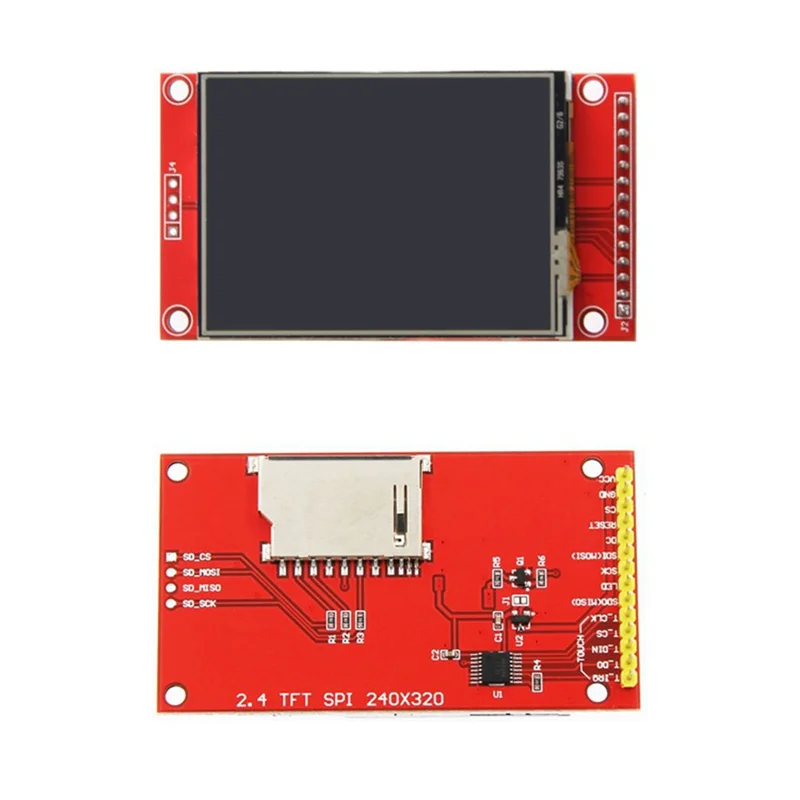 

[LXYA68Z!] SPI 2.4 Inch LCD Screen Module 240X320 TFT ILI9341 Serial Port Display Module For Arduino No Touch