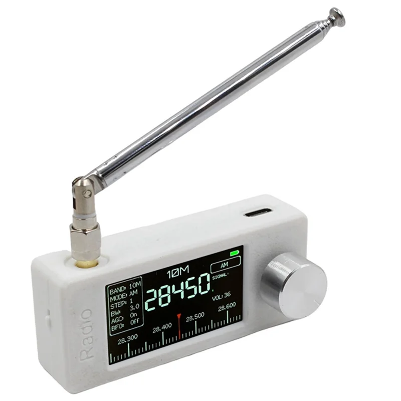 SI4732 휴대용 미니 라디오 수신기 10Khz-180Mhz AM FM 라디오 SW MW VHF 미니 포켓 라디오 이어폰-TCES