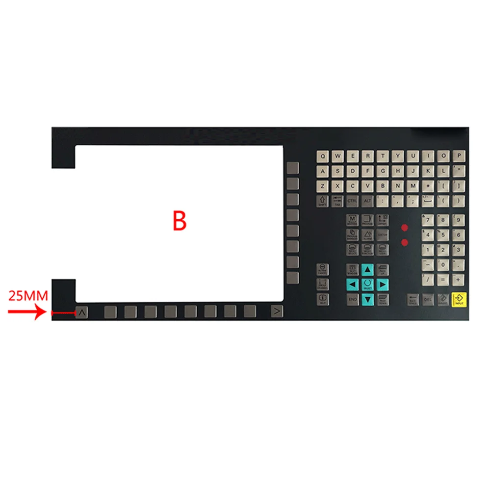 

Keyboard Protective Film for Siemens CNC SINUMERIK 828D 6FC5370-3AT20-0AA0 25MM