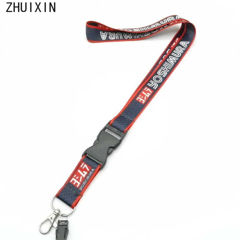 

Jdm Style Lanyard Keychain Id Card Phone Strap Keyring Men Gift For Yoshimura Jet Honda Yamaha Suzuki Car Motorcycle Accessories