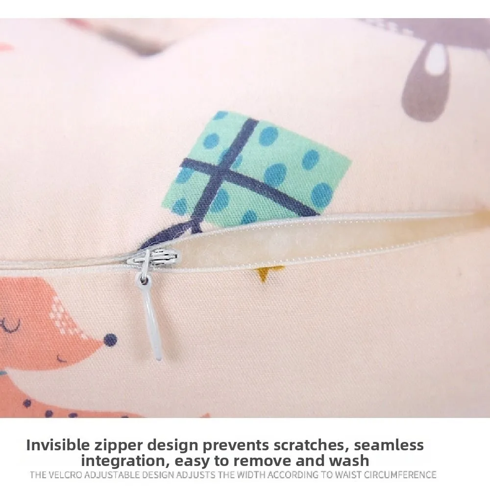 Soft Pregnancy Pillow Comfort Ergonomic Waist Support Pillow Auxiliary Pillow Multifunction Women's Sleeping Body Pillow