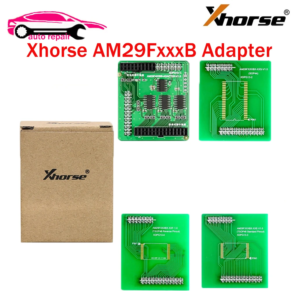 

Адаптер Xhorse VVDI Prog AM29FxxxB (SOP44/TSOP48 Standard/Reverse Point) для VVDI PROG