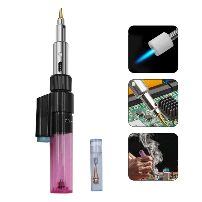 Portable Cordless Gas  Soldering Iron Electric Blow Torch Repair Tool