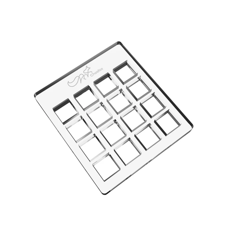 Acryl 16-Tasten-Schaltertester für Kailh Low Profile Choc Switches – Linear/Taktil/Klick-/Geräuschlose Schalter (je nach Produkt) – Detail 6
