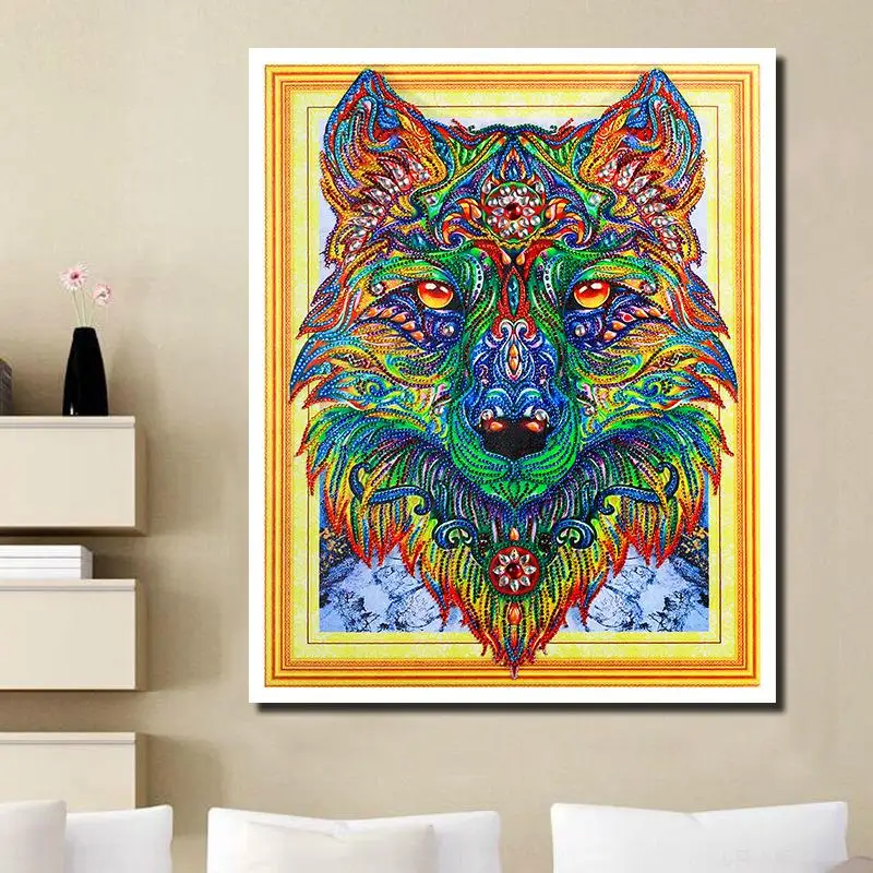 

Creative Diamond Painting Bright Diamond 5 Diamond Living Room Decorative Art Resin Diamond Cross Stitch Tool Accessory