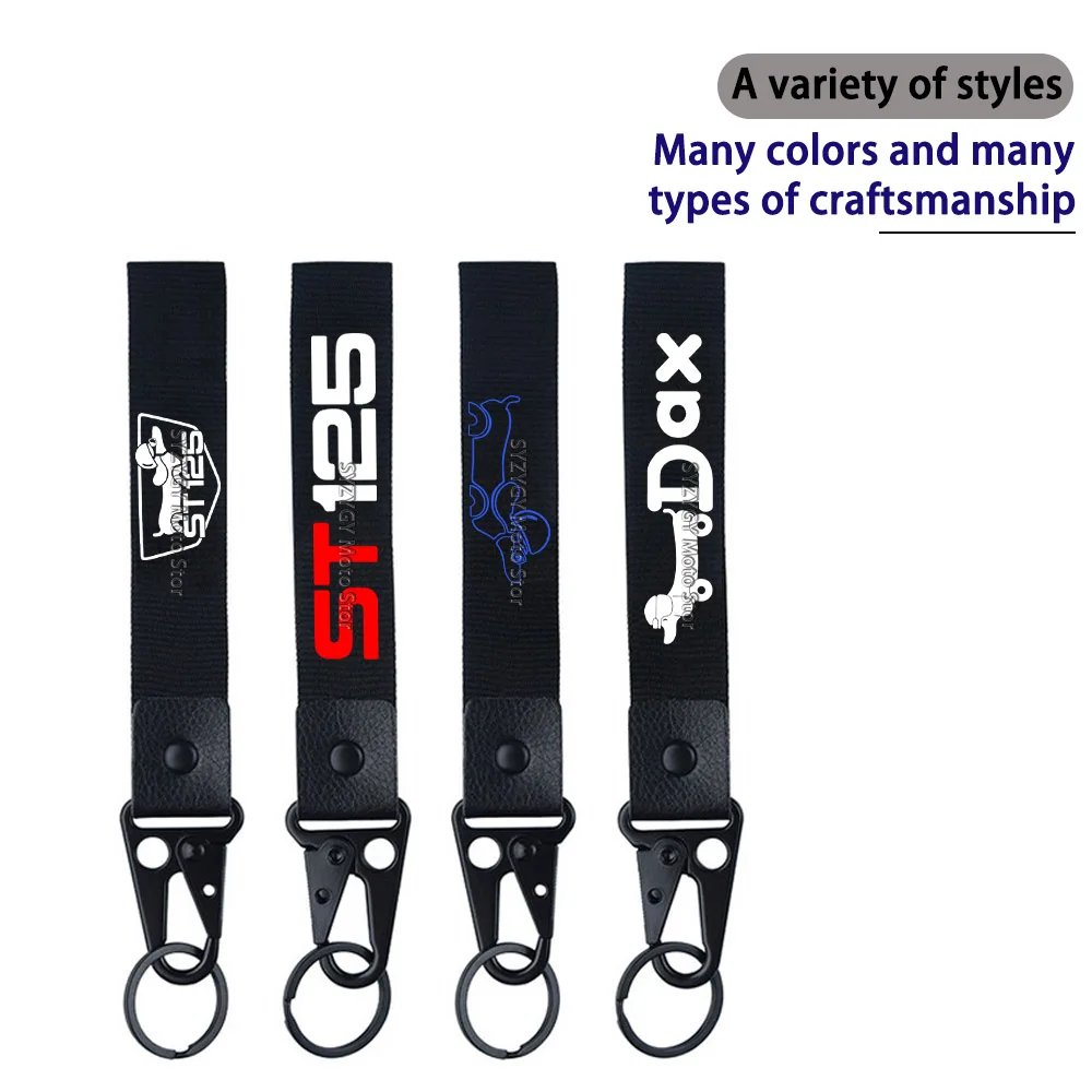 For HONDA ST125 DAX Motorcycle key lanyard Customized lanyard for motorcycle keys key hawk beak Motorcycle keychain