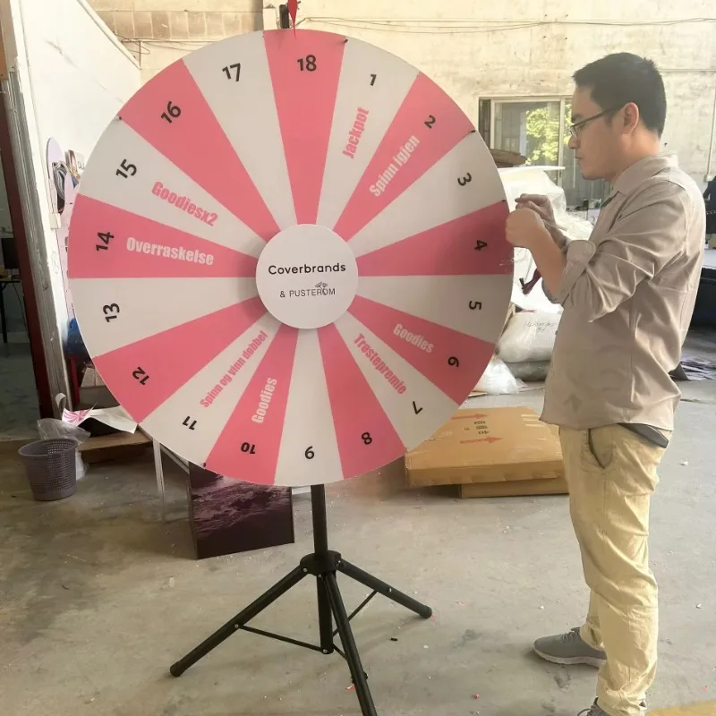 Large Size Fortune Wheel Bracket Lucky Wheel Exhibition