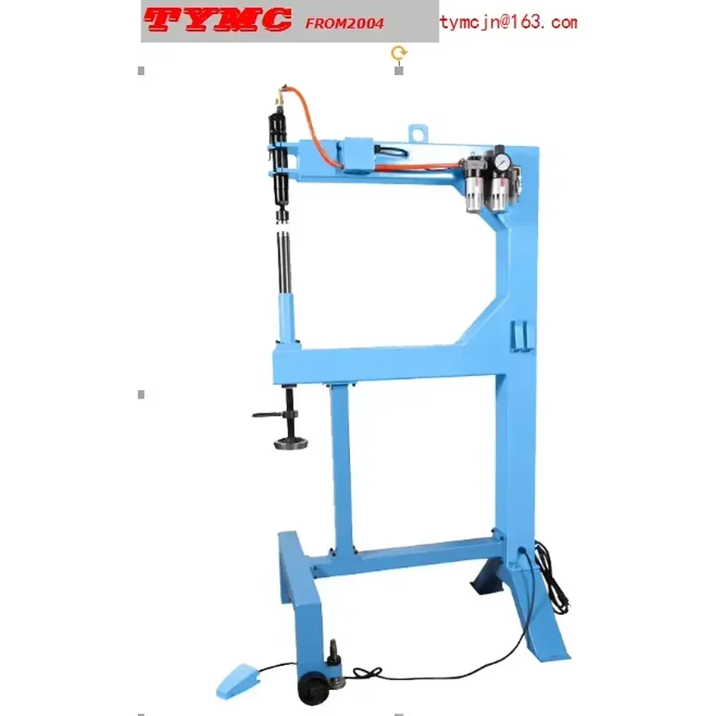 Benchtop English Wheel Kit Hardened Steel Anvil Rolls, Metal Fabrication Curving Tool for Aluminum Steel