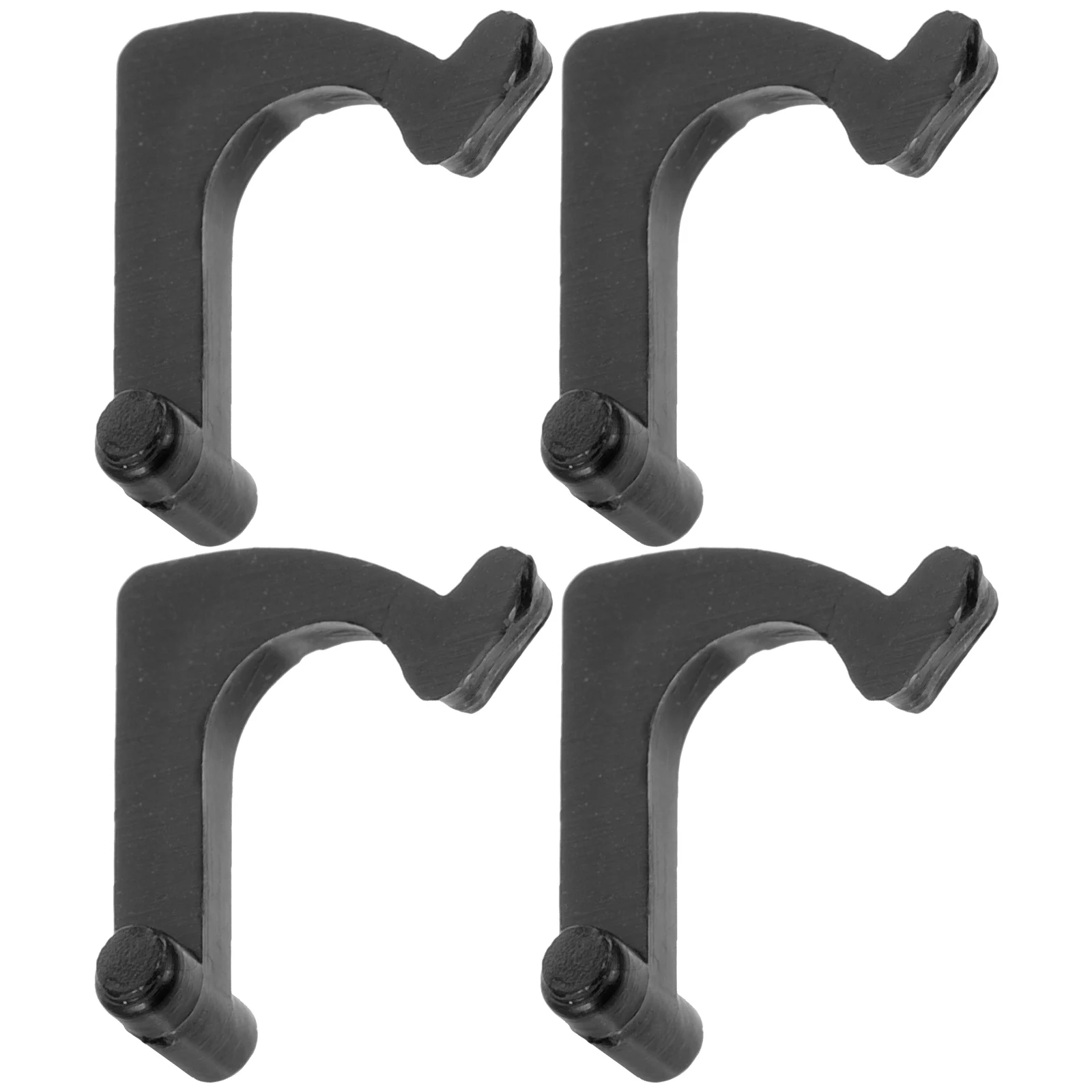 

4pcs Iron Record Player Arm Buckle Vinyl Record Attachments Turntable Mount Holder Adapter Dj Equipment Accessories Portable