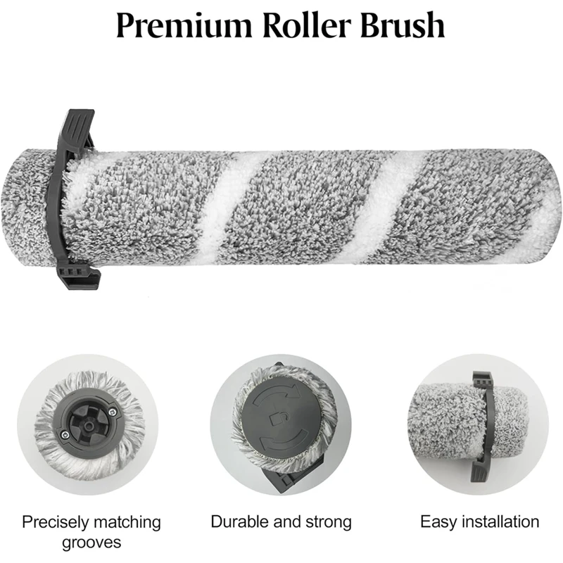 Kit de acessórios para rolos de escova e filtros HEPA YCOC para BISSELL Crosswave Omniforce EDGE, peças de vácuo sem fio 3930F/3933