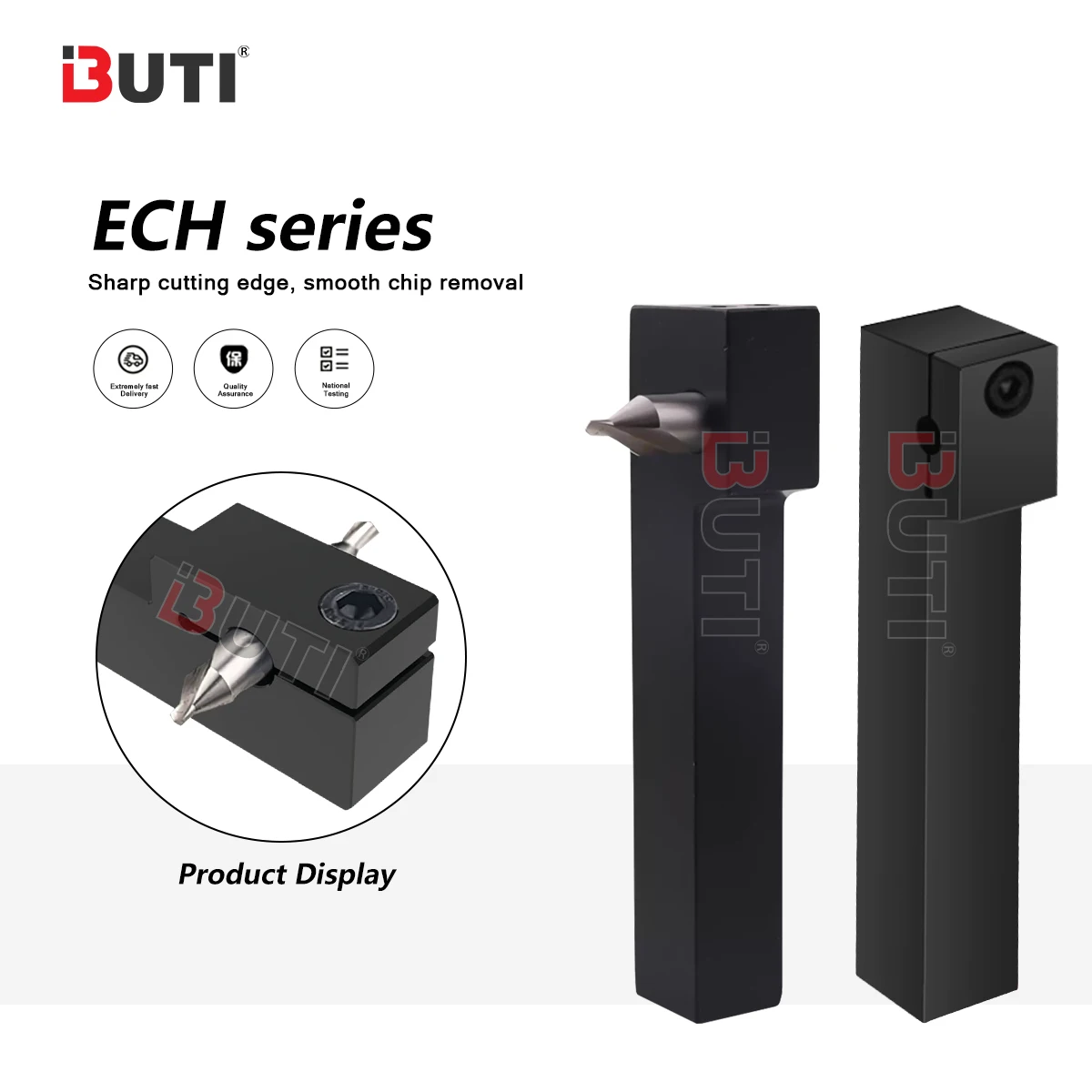 

Стержень центральной дрели серии ECH ECH-2020K04 ECH-3232P16 Токарный станок с ЧПУ с боковым фиксированным и плотным стилем Держатель центральной дрели
