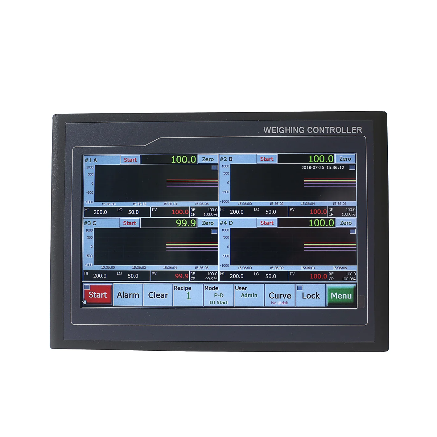 

1-4 Channels Force Measuring Controller with Batching Functions(BST106-M10[FF])