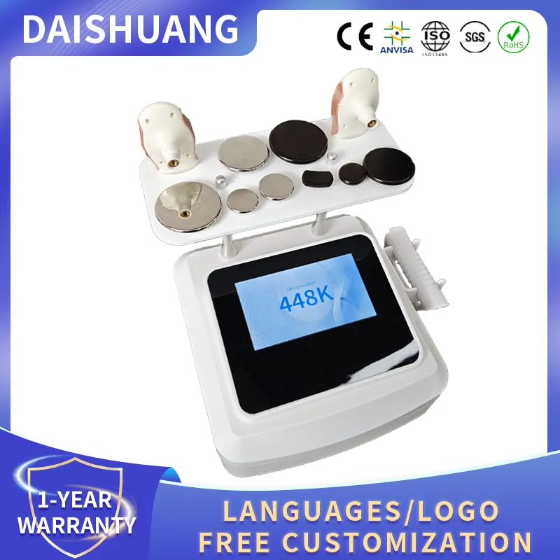 

2025 Newest 448khz Tecar Therapy Body Sculpting Weight Loss RES Radiofrequency Slimming Pain Relief Physiotherapy Instrument