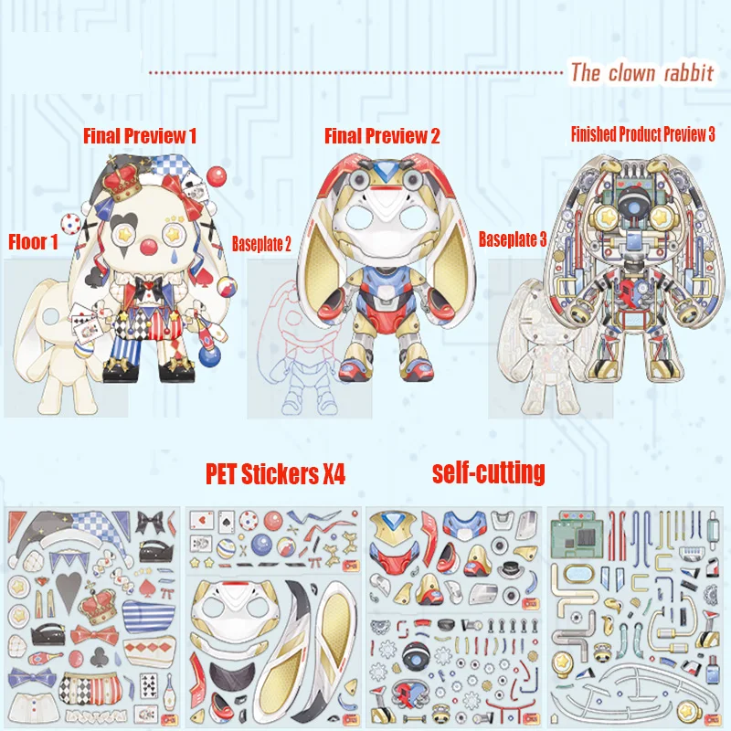 ملصقات المناظر الطبيعية الميكانيكية ثلاثية الأبعاد، 3 طبقات من التراكبات، 3 ألواح أساسية، 4 ملصقات، مع قطع القالب، لسجل القصاصات بنفسك، هان #4