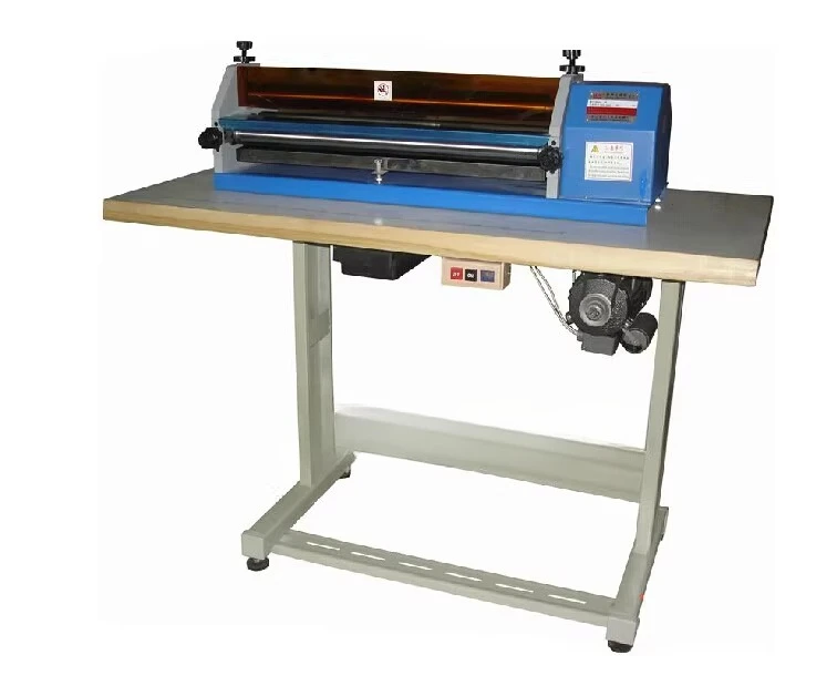 

For LZ-106 Automatic gluing machine 600mm white latex gluing machine, leather, paper