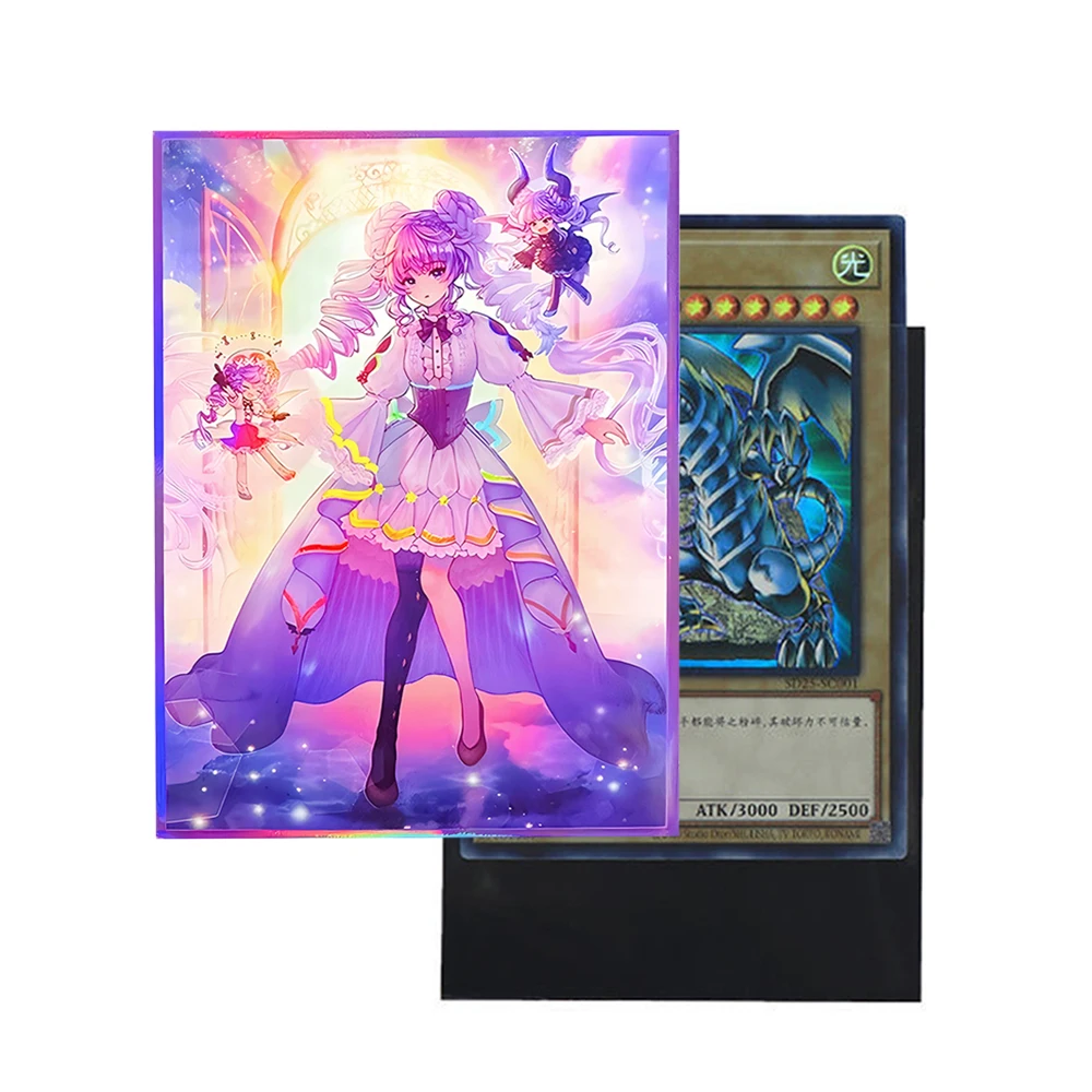 Yu-Gi-Oh manicotto della carta manicotto della scheda di suoneria anormale Set sorella fai da te manicotto della scheda Flash copertura della carta