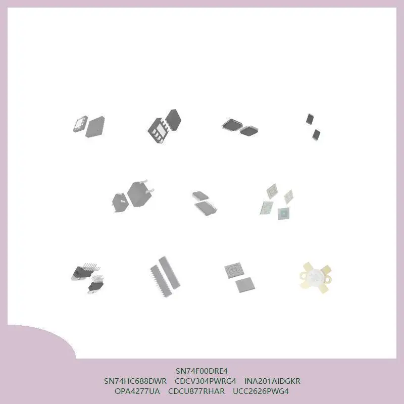 

SN74F00DRE4 SN74HC688DWR CDCV304PWRG4 INA201AIDGKR OPA4277UA CDCU877RHAR UCC2626PWG4