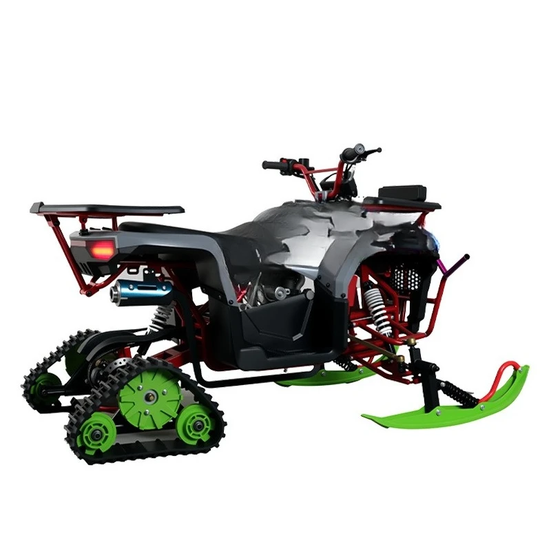 

Вездеходный снегоход-квадроцикл для бездорожья