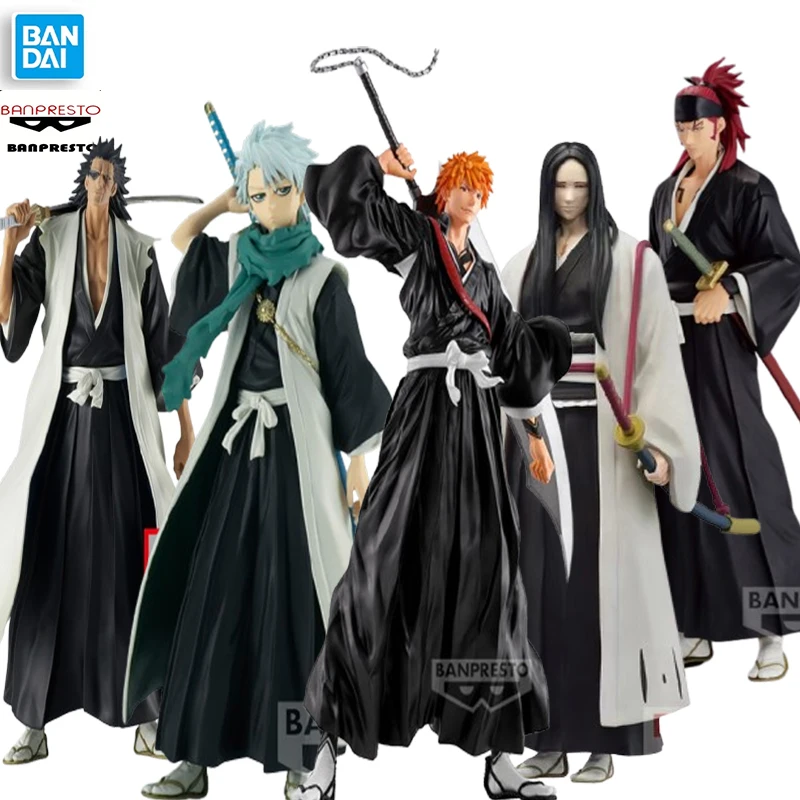 

Original Bandai Qposket Bp Bleach Kurosaki Ichigokurosaki Ichigo Pvc Anime Action Figure Model Gift Toys Boys For Christmas