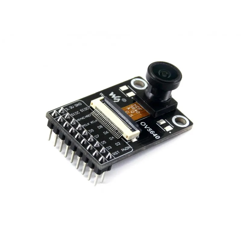 OV5640 Camera Board (B), 5 Megapixel (2592x1944), Fisheye Lens