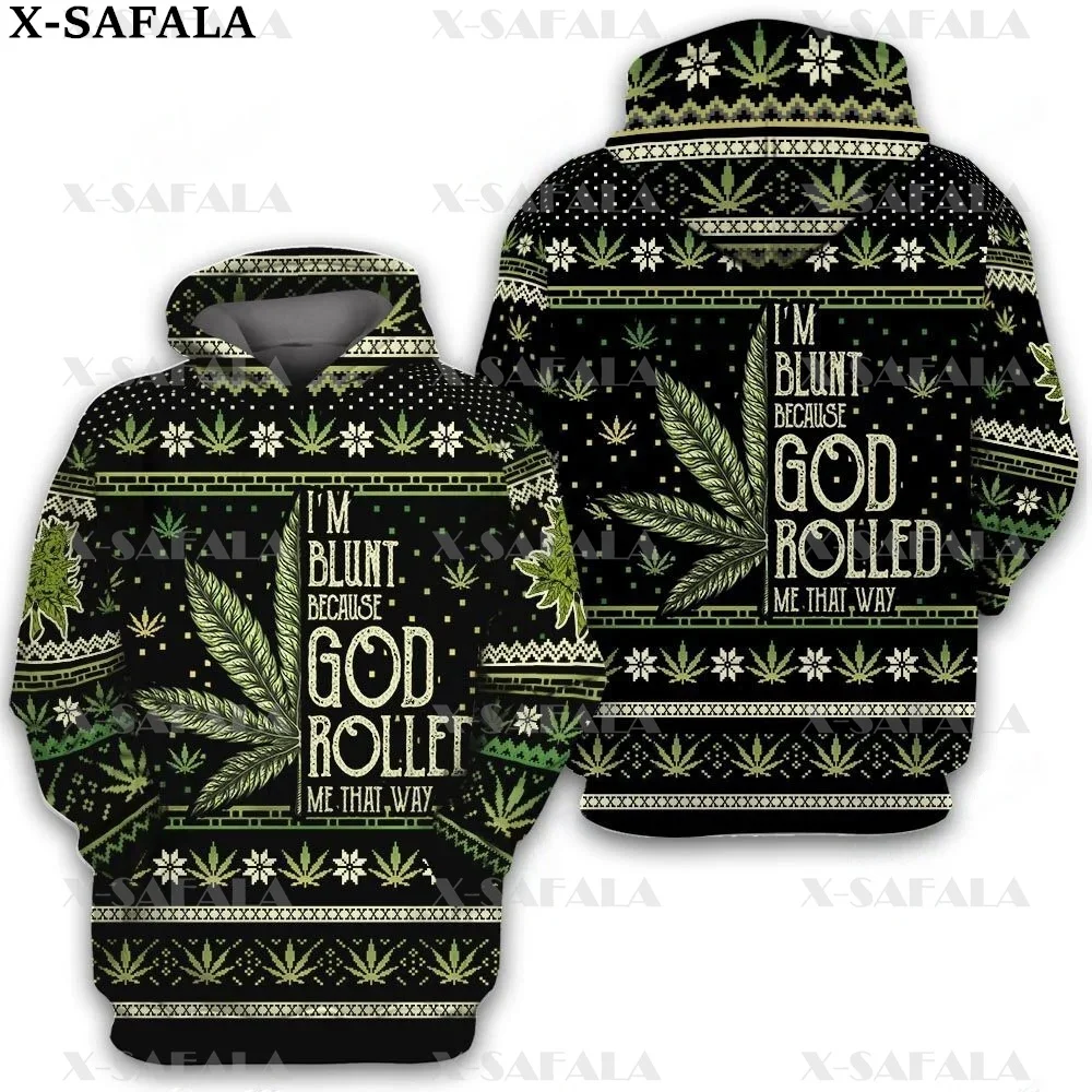 

Smoker CHRISTMAS MANDALA LOVE WEED LEAF 3D Print Zipper Hoodie Man Female Pullover Sweatshirt Hooded Jacket Jersey Tracksuits-7