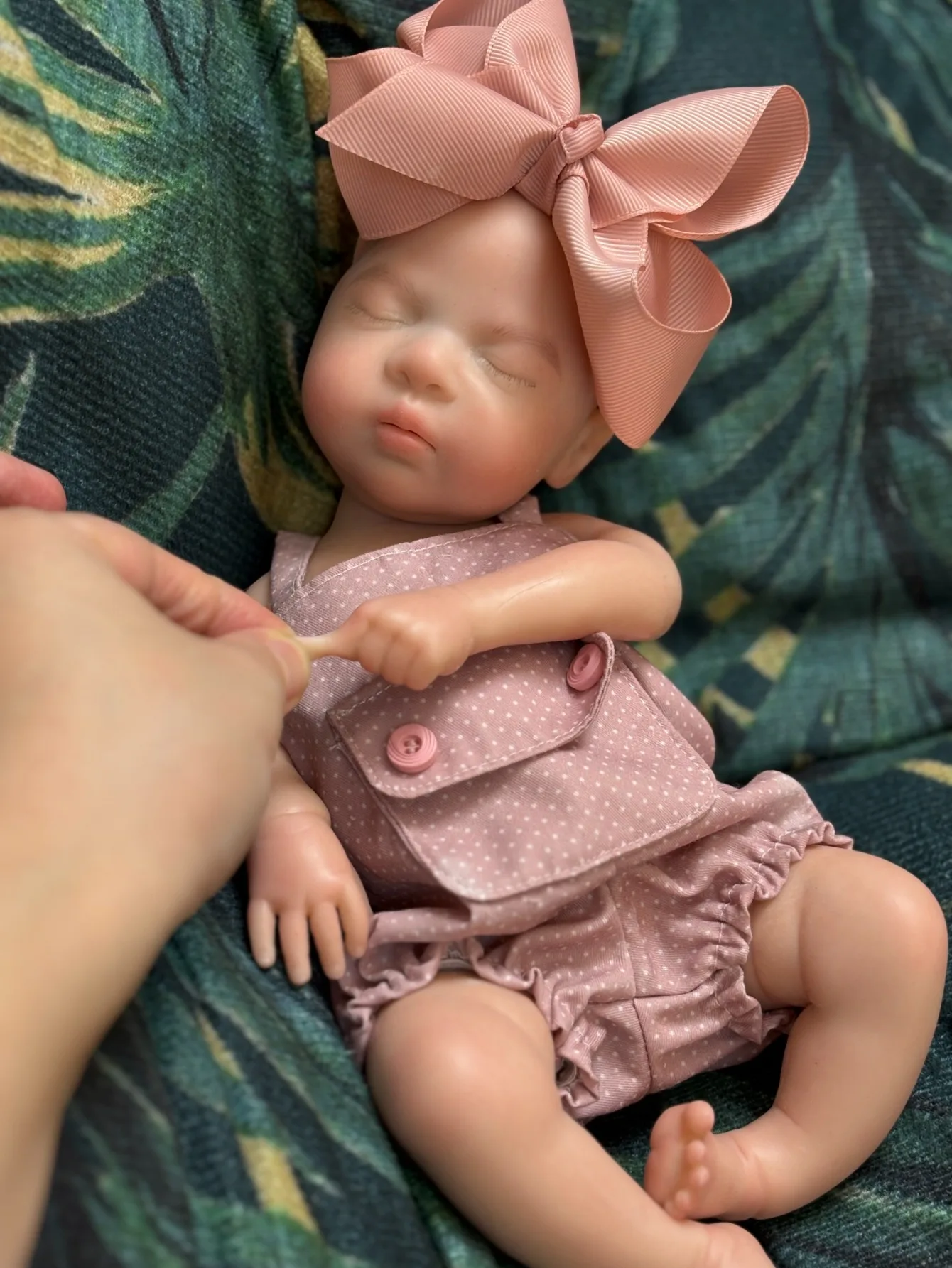 Aizwa1 13 Polegada 33cm Silicone Bebe Reborn Boneca Menina Pode Abrir Boca Boneca Bebê Recém-nascido Para Presentes de Aniversário