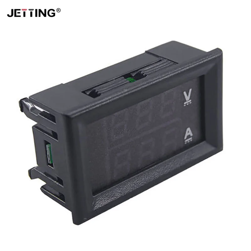 DC 0-100V 10A Digital Voltmeter Ammeter Dual Display Voltage Detector Current Meter Panel Amp Volt Gauge 0.28\