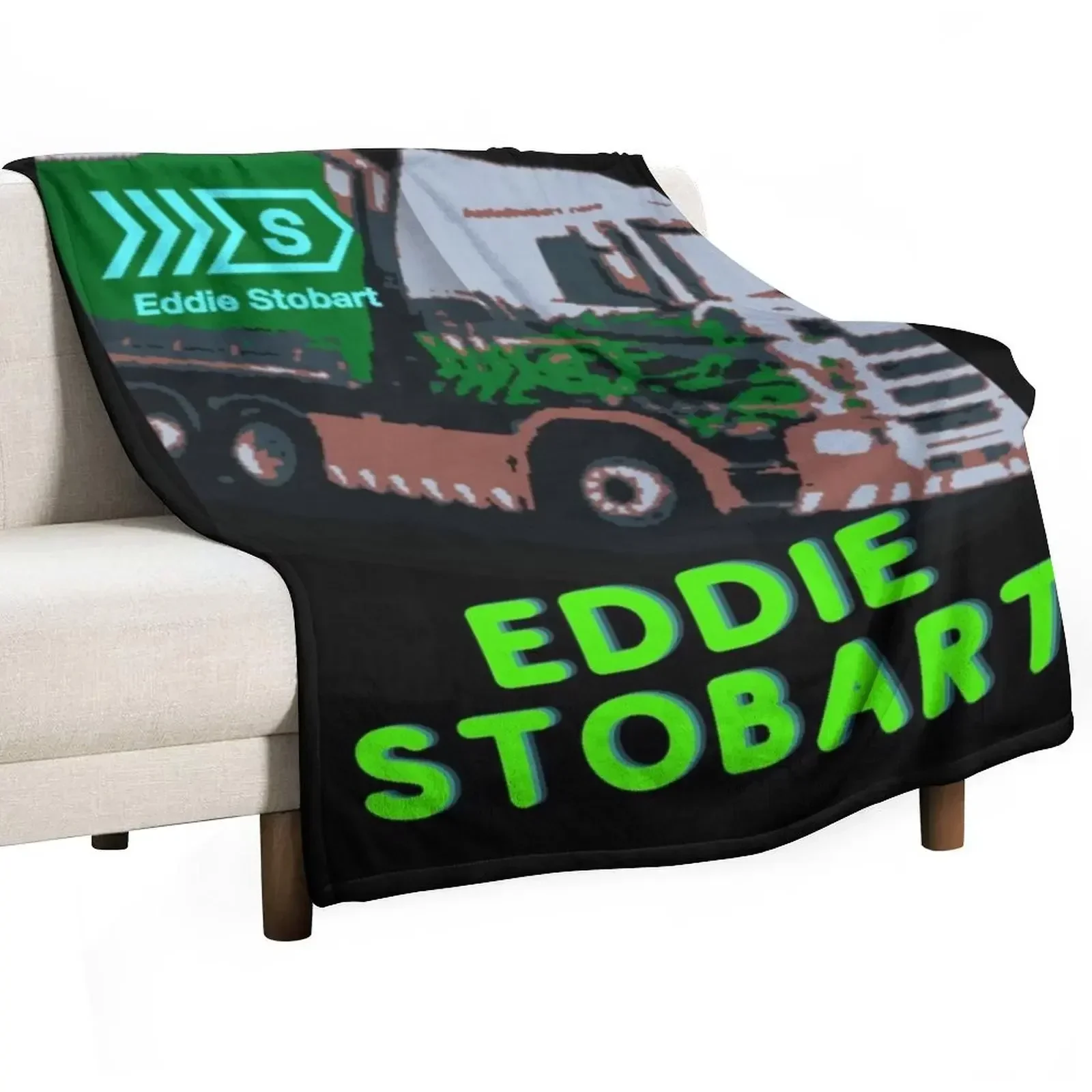 Eddie Stobart Art Throw Blanket For Decorative Sofa Soft Beds Single Blankets