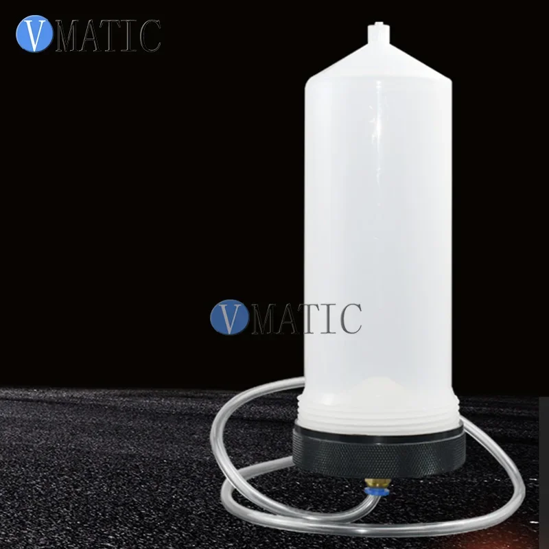 Free Shipping Hot Sale Quality 500 Cc / Ml Luer Lock Tip Glue Dispenser Pneumatic Syringe Barrel With Adapter