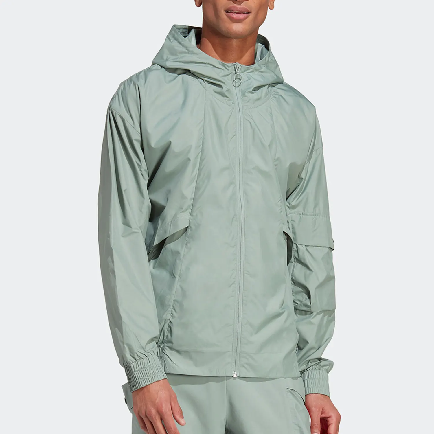 

Adidas genuine 2023 summer new men's sports and leisure hooded jacket IC6732