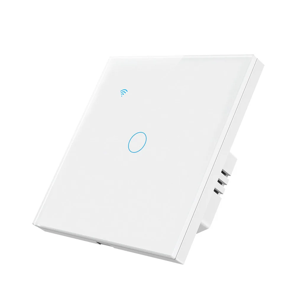 

Умный выключатель света ZigBee 1Gang со стеклянной панелью для голосового и удаленного управления и приложений