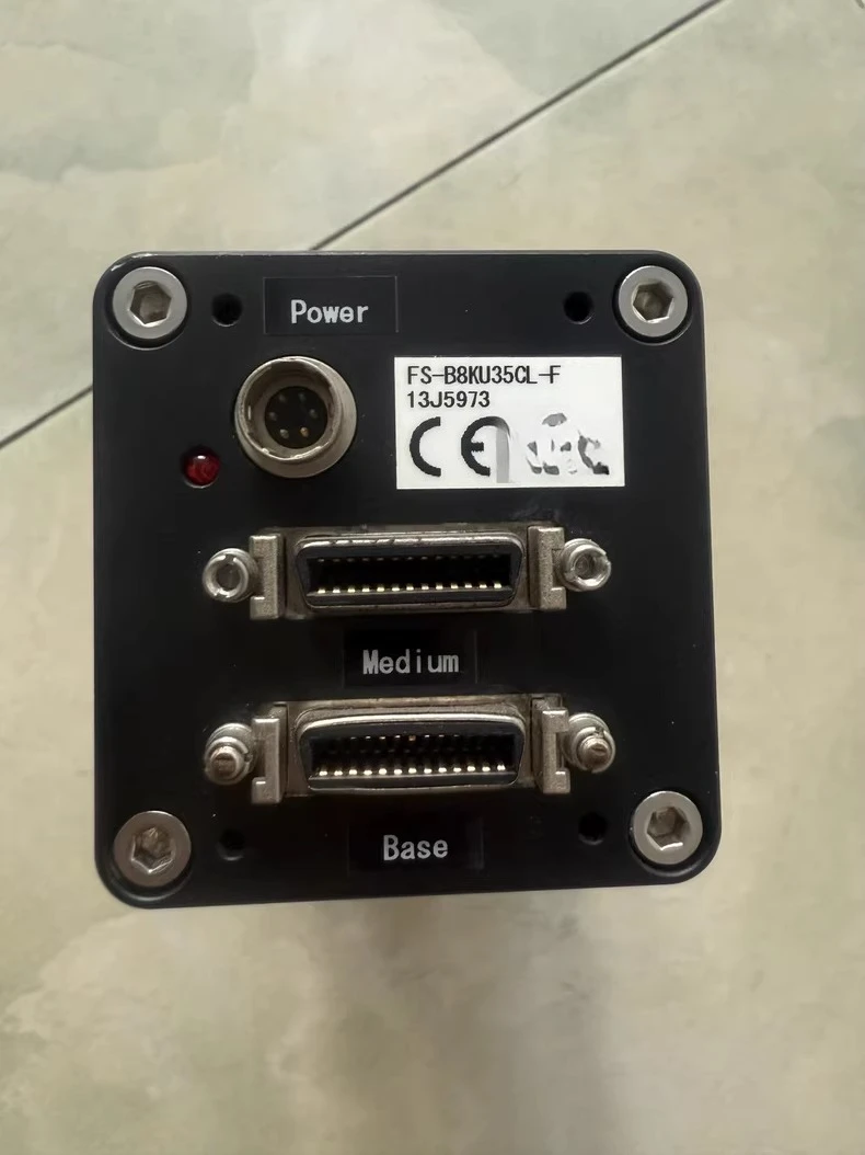 Industrial Camera FS-B8KU35CL-F with 60mm Lens, Fully Functional, No Scratches and Bumps, with Power Interface