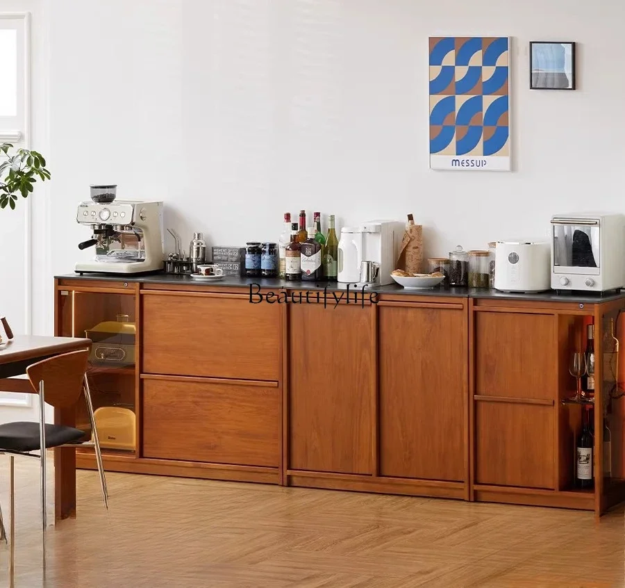 

02 Skeleton Line Sideboard Cabinet Living Room High-end Fashion Simple