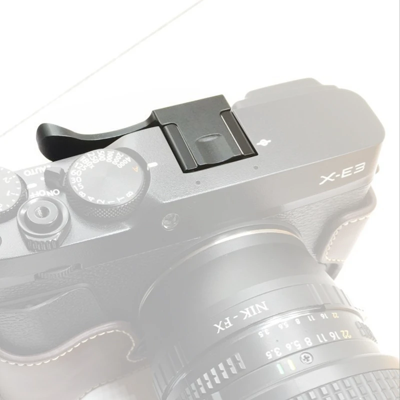 Metalen Flitsschoen Duim Grip Voor Fujifilm Xpro1 X-PRO2 X-M1 X-E2S X-E2 X-E1 X-A3 X-A2