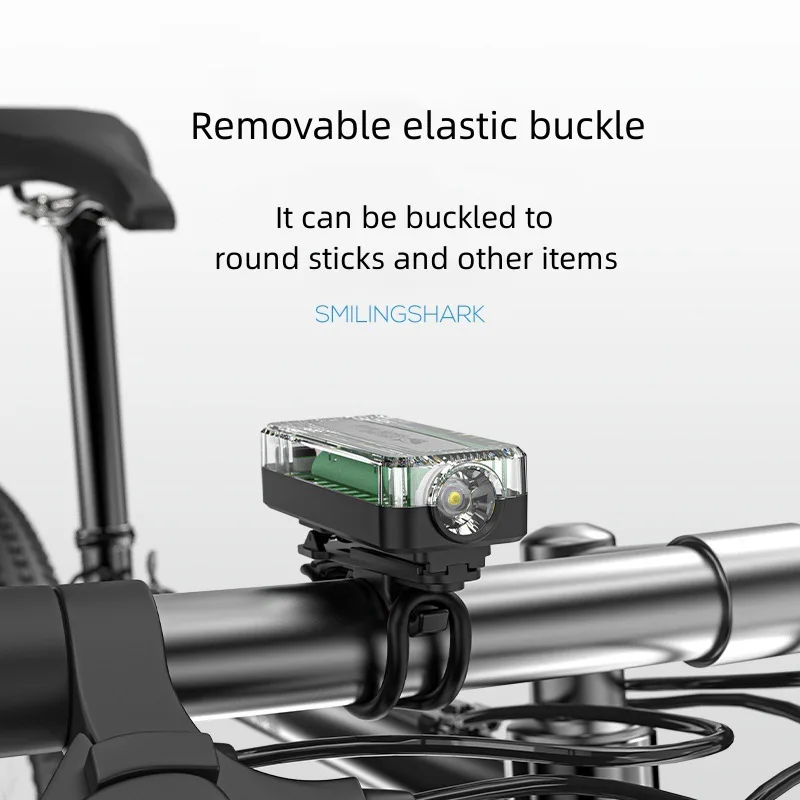 Spie lampeggianti rosse e blu con ricarica USB sulle spalle