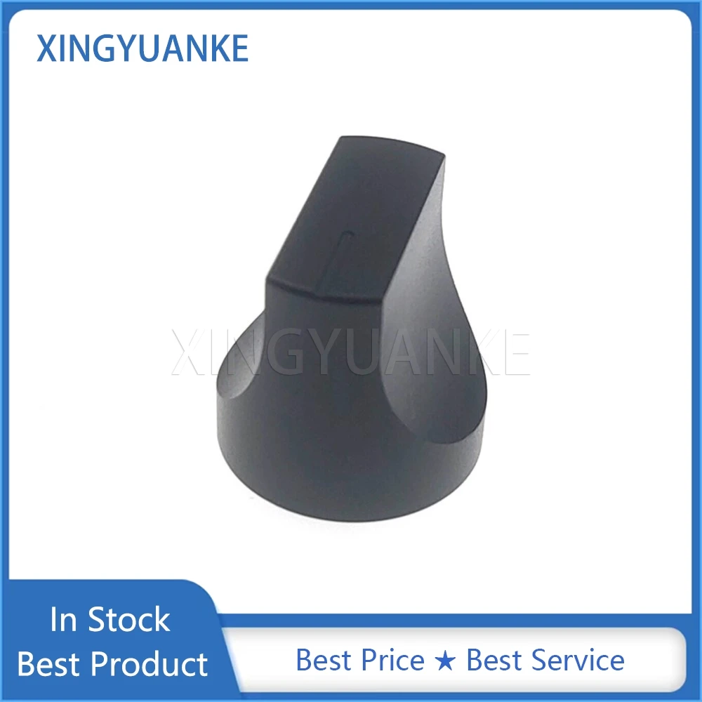 1PCS 25X25MM Black Silver Duckbill Aluminum Alloy Knob Cap Audio Adjustment Potentiometer Knobs Hole 6MM Volume Control Cap
