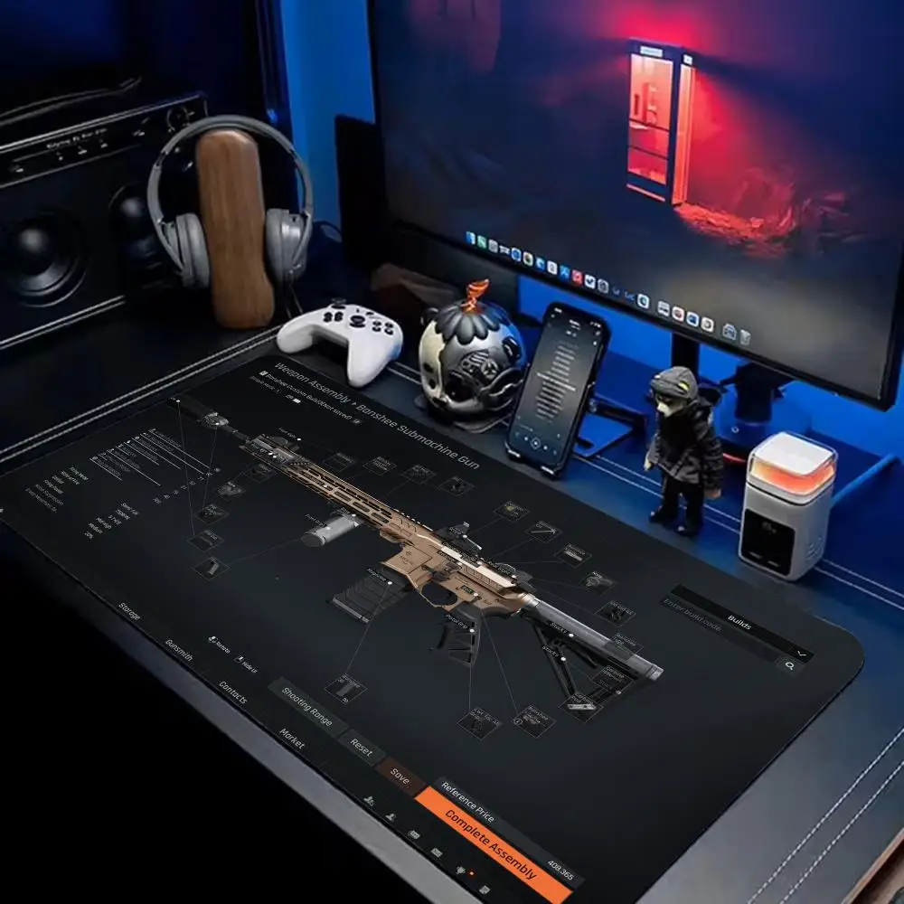 Arena Breakout Infinite Mouse Pad Extra Large XXL Extended Gaming Desk Mat Customizable natural non-slip rubber