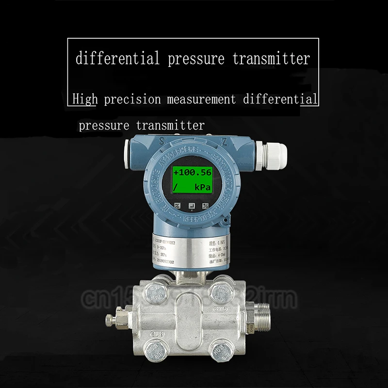 1pcs Intelligent Differential Pressure Transmitter 3051DP Capacitive Micro Differential Pressure Sensor4-20mA With HART Protocol