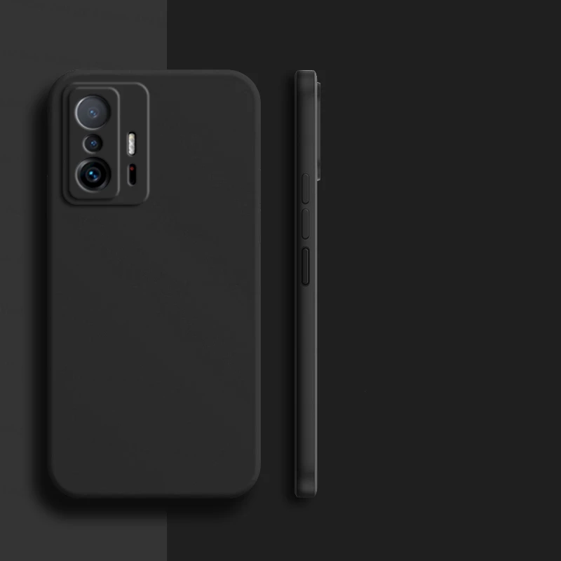 For Xiaomi 11T Pro Case Xiaomi 11T 12T 13T 14T 15T Pro 5G Cover Shockproof Liquid Silicone TPU Phone Back Cover Xiaomi 11T Pro