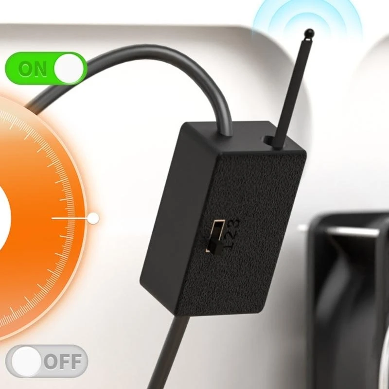 8 wentylator chłodzący USB Regulowany termostat z 3 prędkością temperatury kontroli 83cf