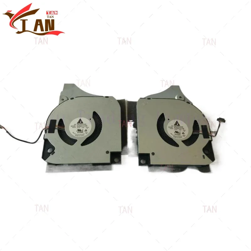 

FOR DELL G5 5590 G7 7790 7590 GPU CPU Cooling Fan Set 09THTN 006KT2 TAN