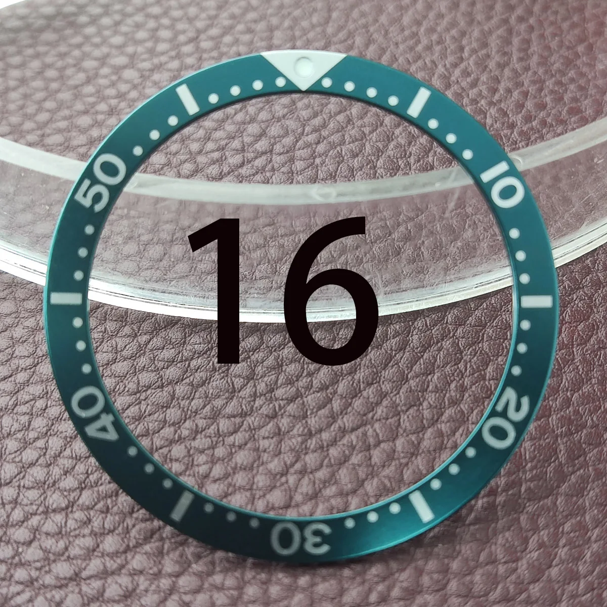 39Mm Bezel แบนอลูมิเนียม Bezel แทรกแหวน Nh35เปลี่ยนอุปกรณ์เสริม Nh36กรณี Nh35นาฬิกาอะไหล่