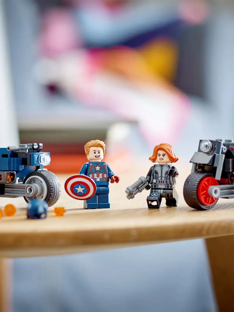 كتل لعبة الأبطال الخارقين المعجزة ، الأرملة السوداء ، كابتن أمريكا ، جولة ، #3