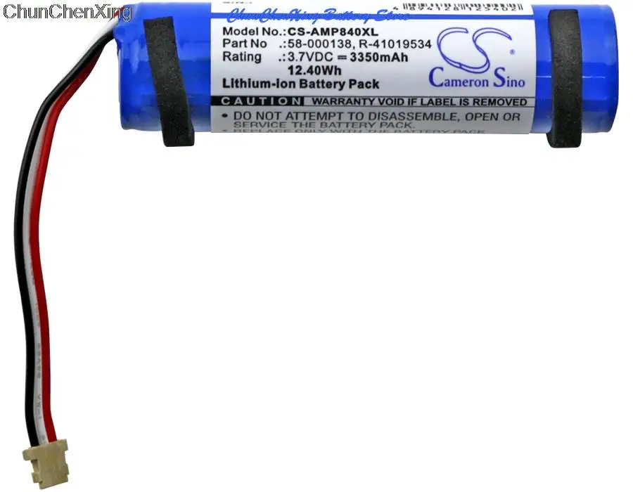 

3350mAh Battery 58-000138, R-41019534 for A mazon PW3840, PW3840KL, Tap