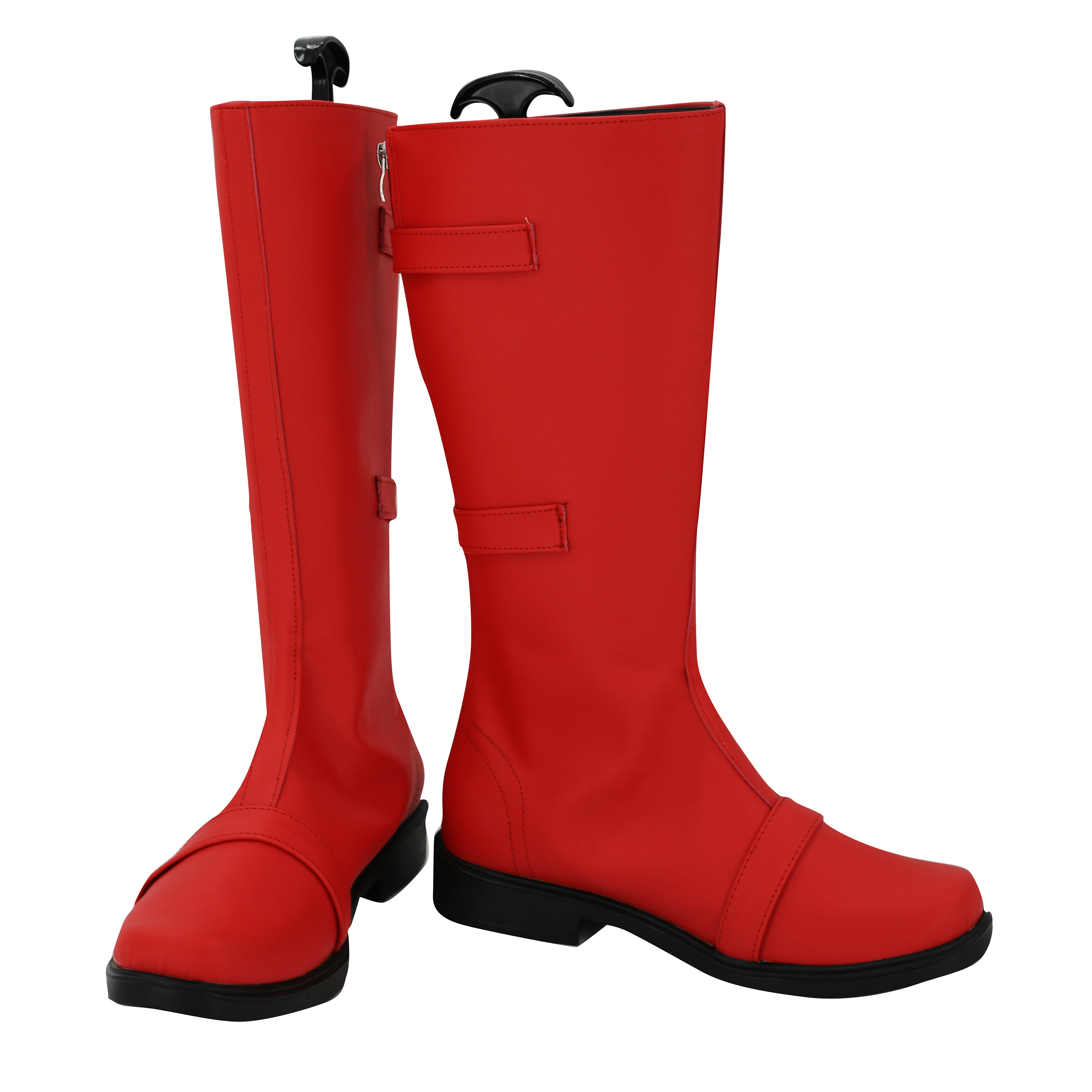 Chaussures de Cosplay, bottes rouges en PU pour Halloween, accessoires de Cosplay Kamen Rider 1 masqué