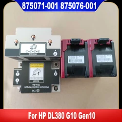Original For HP DL380 G10 Gen10 Heatsink 875071-001 839275-001 873594-001 Cooling Fan 877047-001 870935-001 875076-001 Radiator