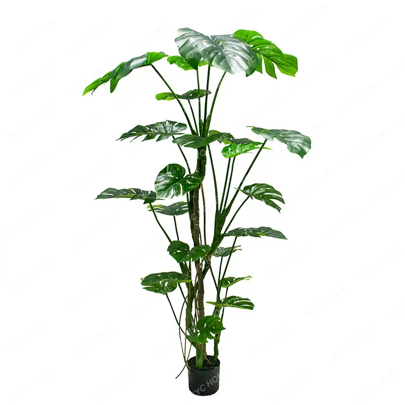 

Large indoor fake turtle tree fake green plant simulation plant bonsai ground decoration ornament simulation turtle bamboo